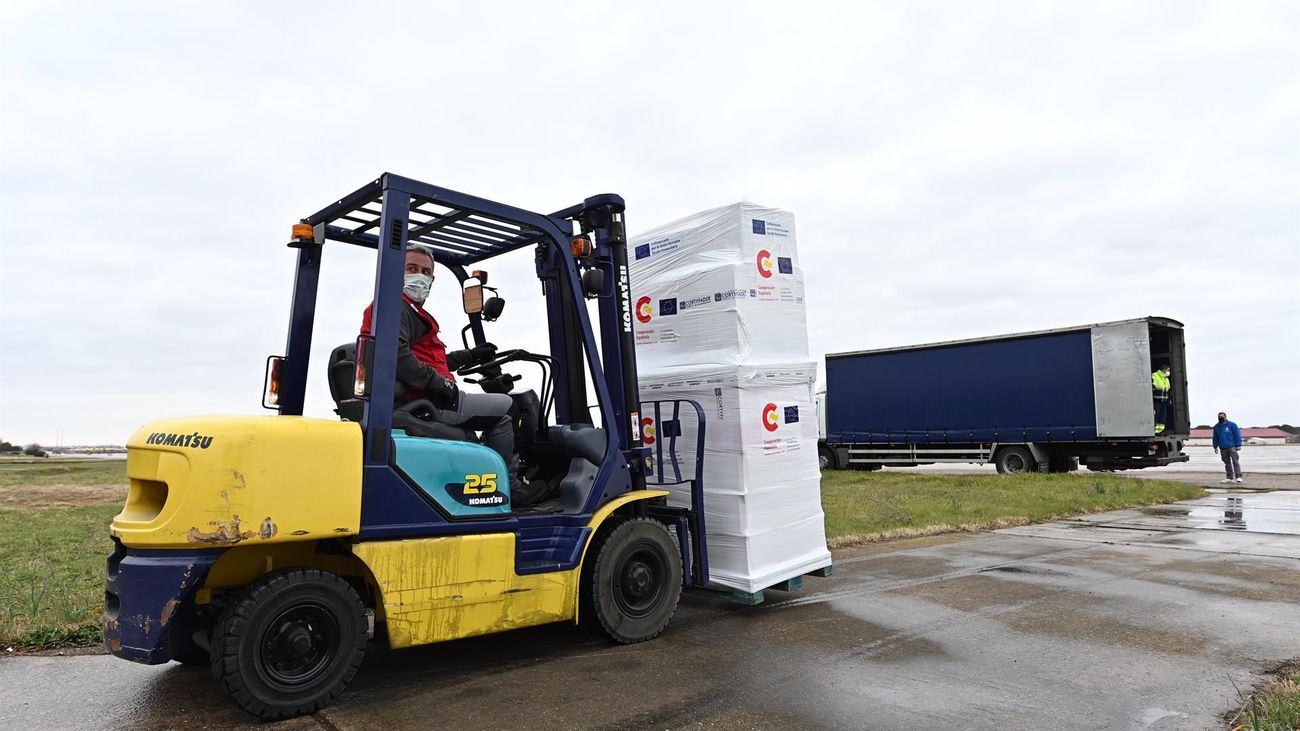 España enviará 20 toneladas de ayuda humanitaria a Ucrania