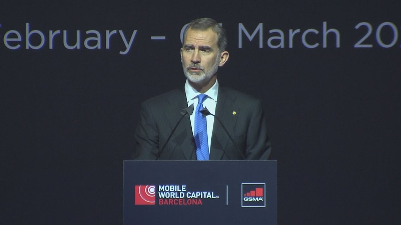 Felipe VI critica la "inaceptable agresión" a Ucrania en la cena inaugural del MWC