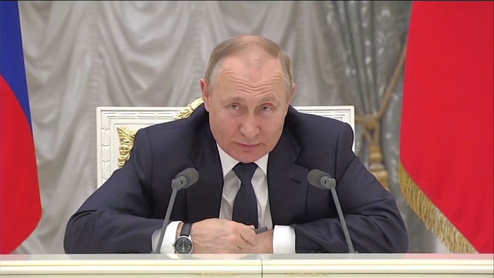 El presidente de Rusia, Vladímir Putin / Telemadrid