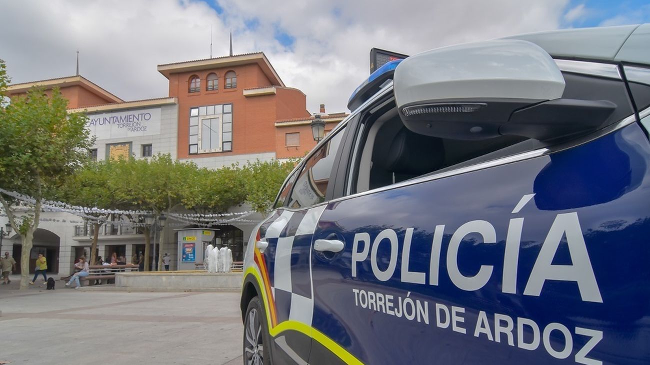 Vehículo de la Policía Local de Torrejón