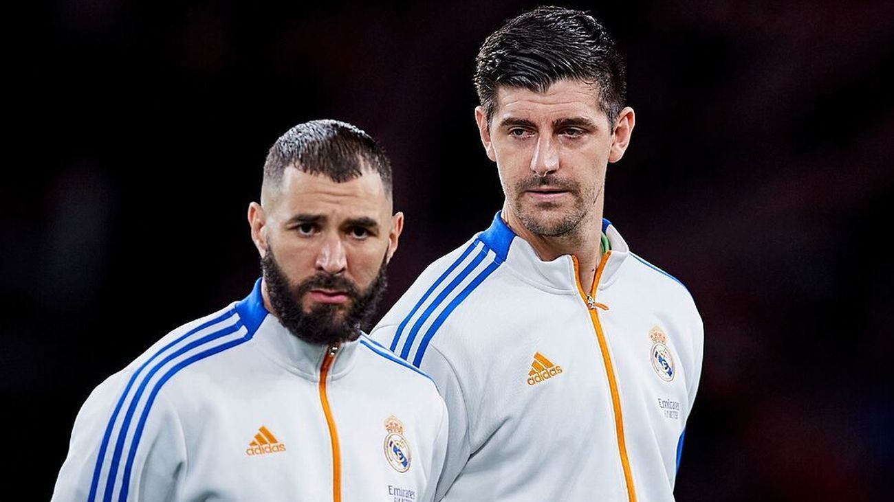 Benzema y Courtois, los pilares del líder