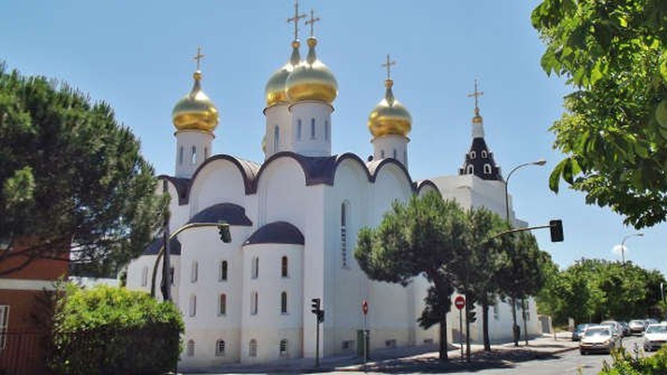 Catedral ortodoxa de Santa María Magdalena en Madrid