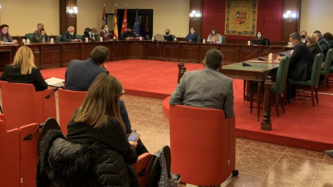 Pleno del Ayuntamiento de  Móstoles