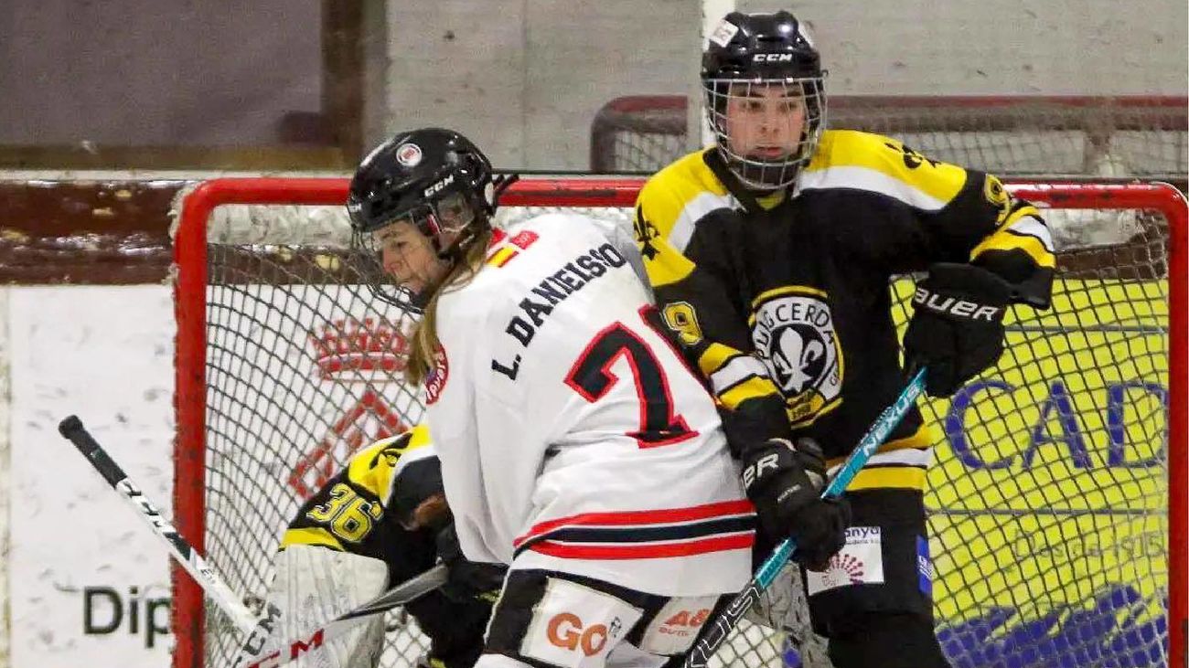 Hockey Majadahonda ante el Puigcerdá