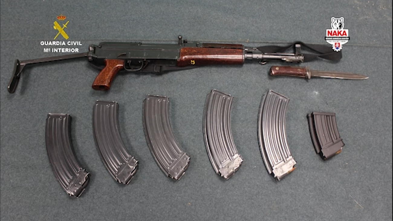 Detenido en Eslovaquia un traficante español de armas