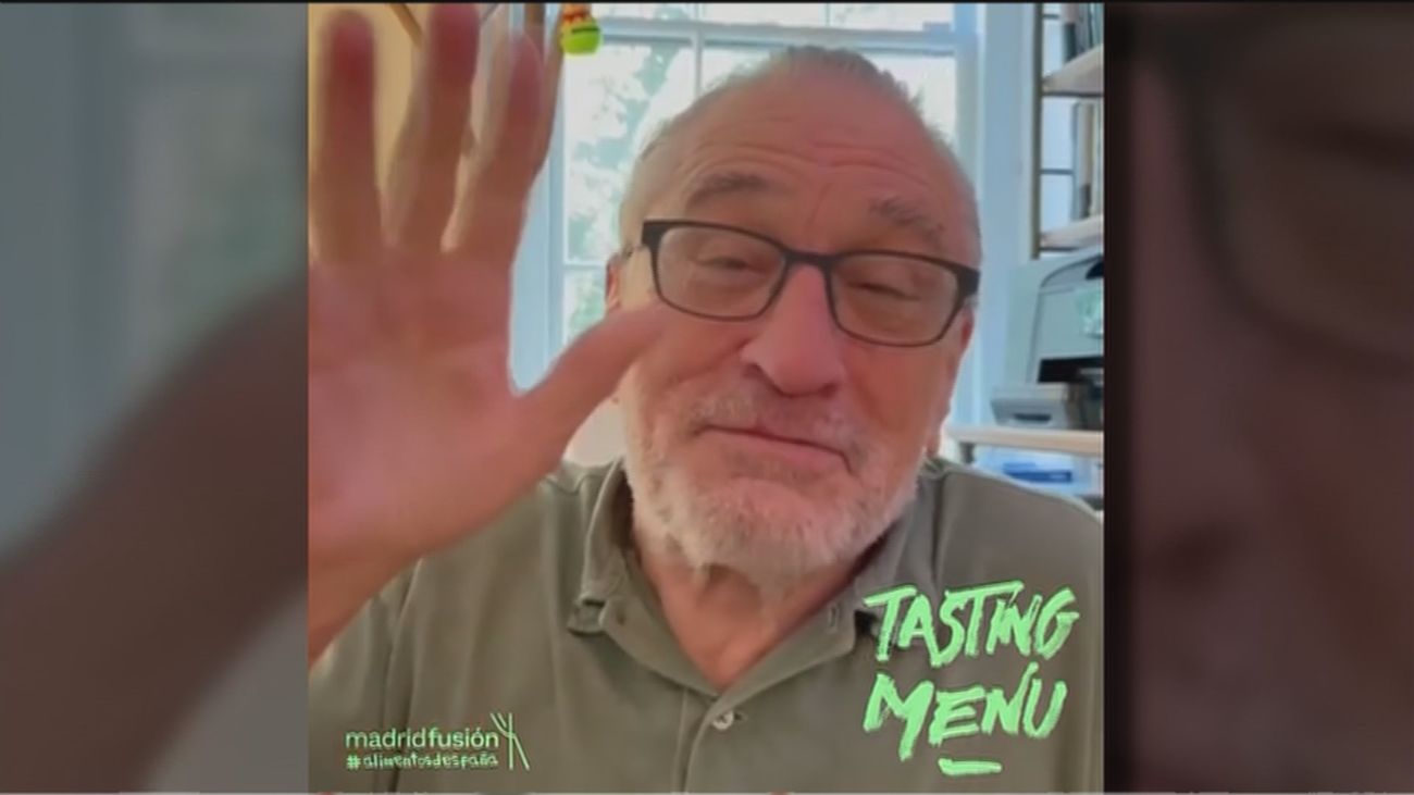Así es el "menú impagable" que probará Robert de Niro en Madrid
