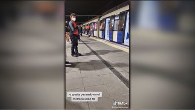 La broma pesada que obligó a desalojar un tren de la línea 10 de Metro de Madrid