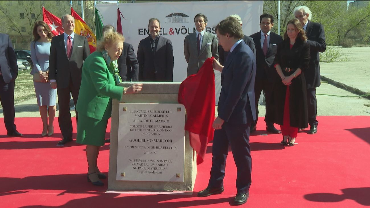 Comienza la revitalización del polígono Marconi con la colocación de la primera piedra de un centro logístico
