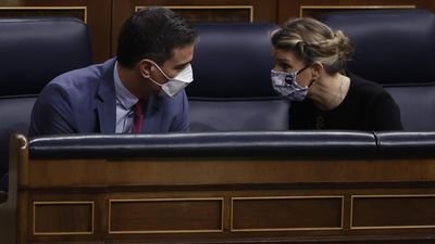 Los ministros de Unidas Podemos rechazan aplaudir el anuncio de Sánchez de enviar armas a Ucrania