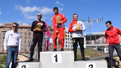 Exitoso inicio de la Copa de Madrid de BMX en el circuito del distrito de Arganzuela