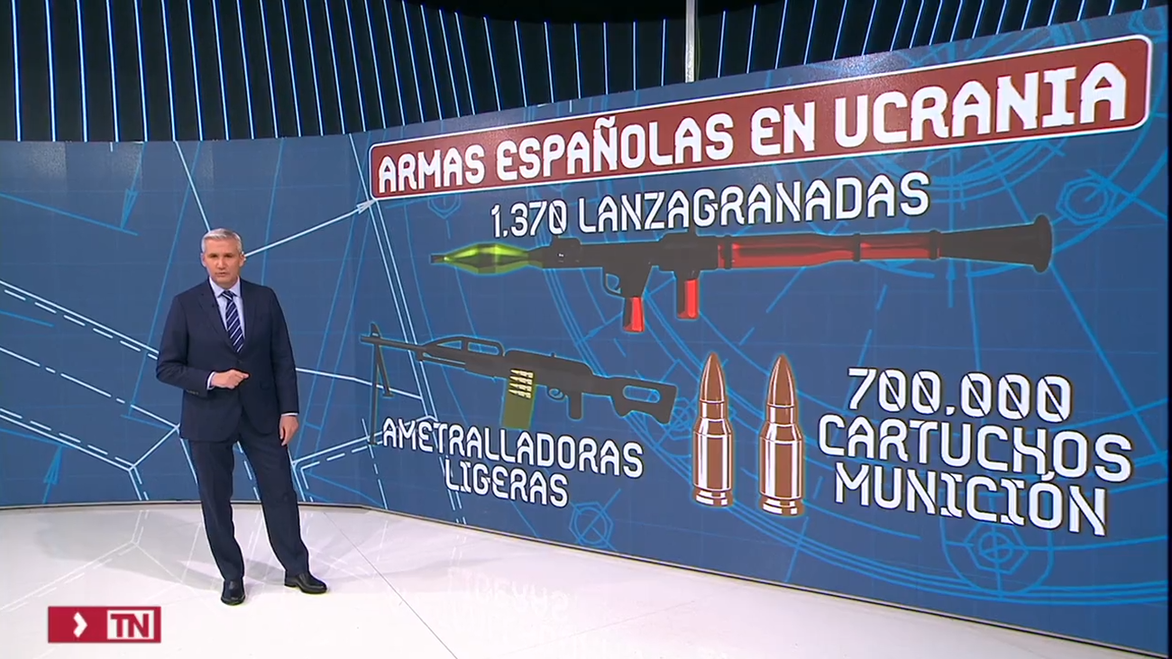 El Gobierno justifica el envío de armas a Ucrania: "No se puede mirar para otro lado"