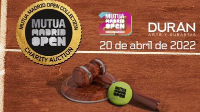 El Mutua Madrid Open pone en marcha una subasta benéfica