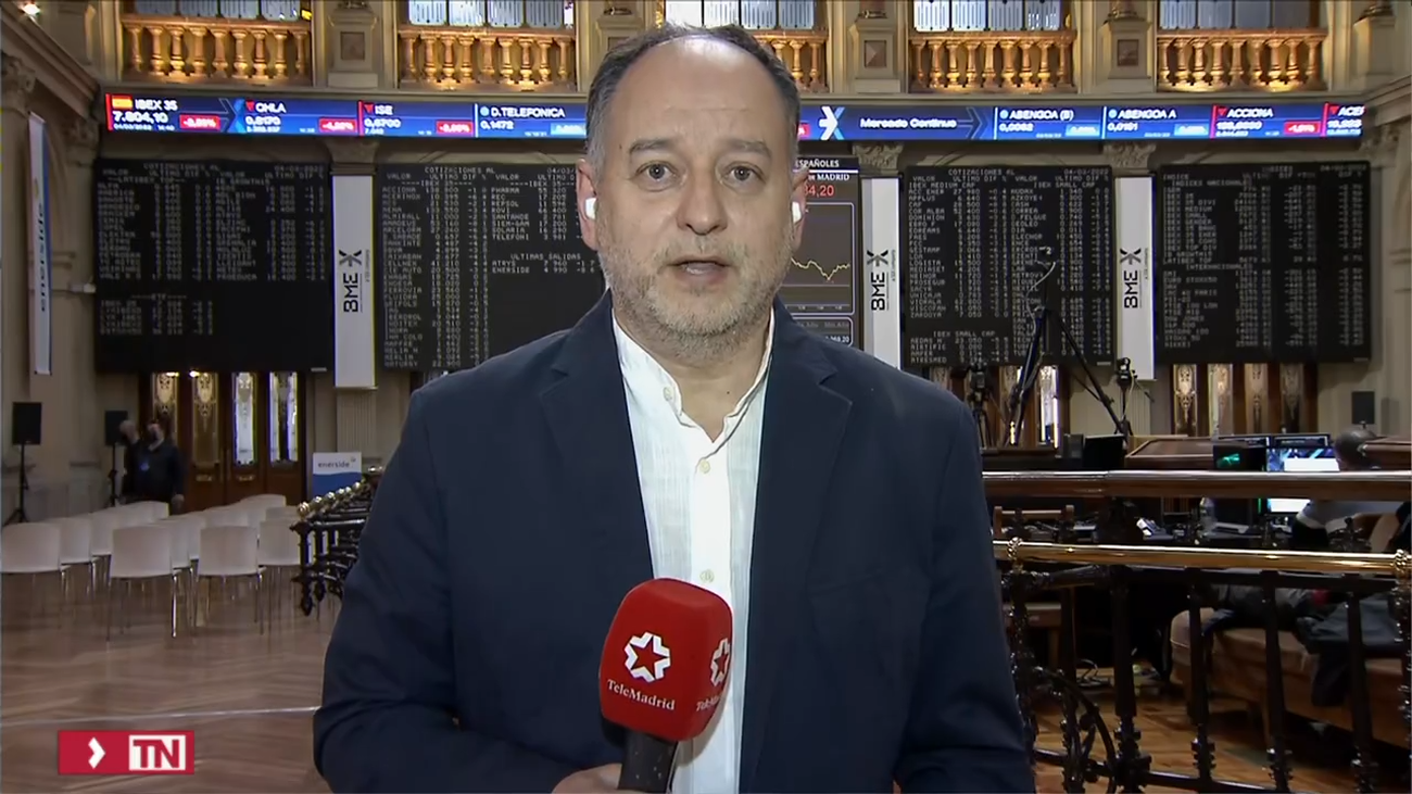 El Ibex 35 cae tras el ataque ruso a la central nuclear