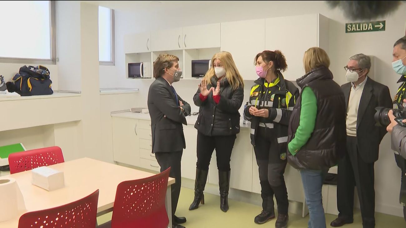 Ya está operativa la nueva base de SAMUR- PC en Chamberí que permitirá un refuerzo importante en la zona centro