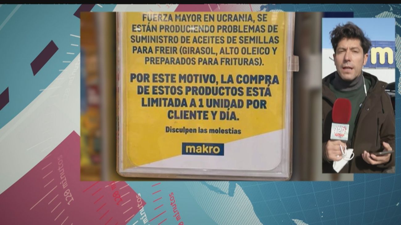 Primeros desabastecimientos en España por la guerra en Ucrania: ya falta el aceite de girasol