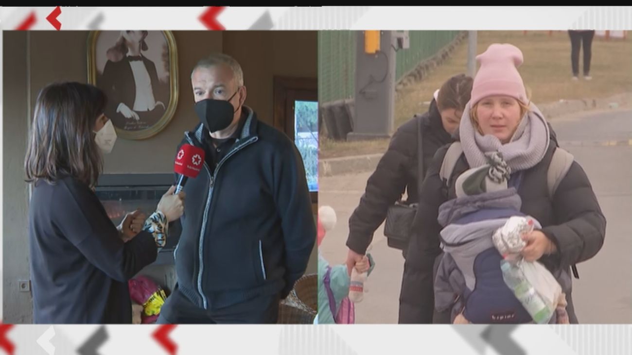 La iniciativa de un madrileño de viajar solo a Polonia para ayudar a ucranianos refugiados