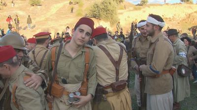 Morata de Tajuña se convierte en un escenario de guerra y recrea la Batalla del Jarama