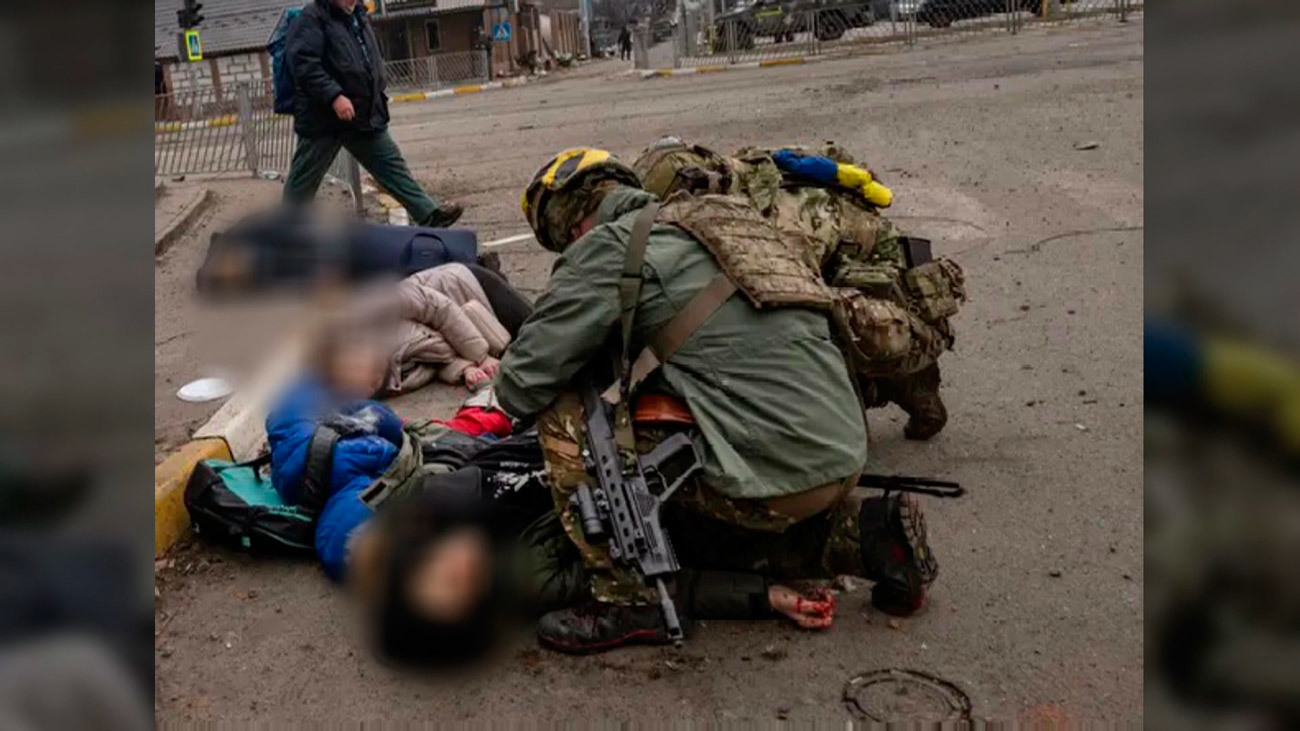 Putin siembra el terror y amplía su ofensiva sobre Kiev, Mariupol e Irpin a base de bombas