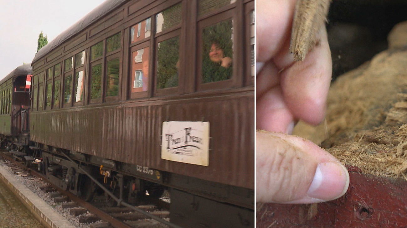 El tren de la fresa de Aranjuez se hace un 'lifting'