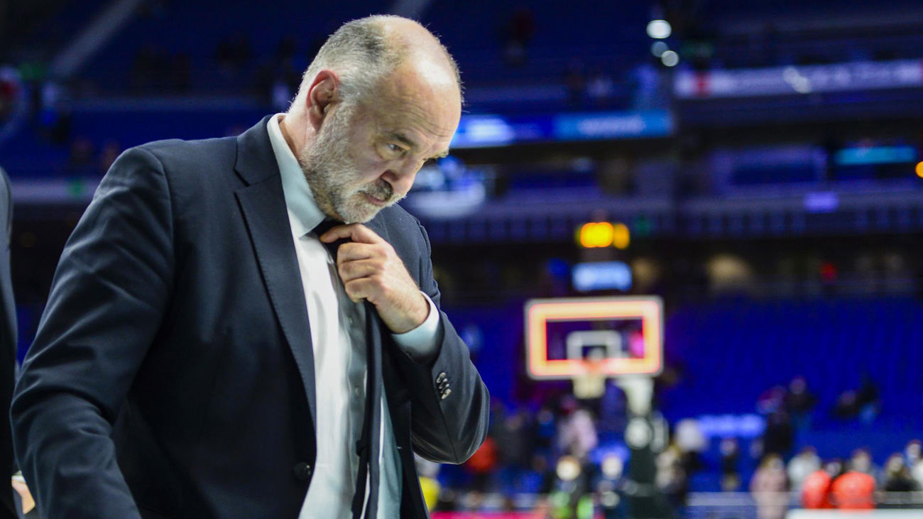 El Real Madrid prescinde de Laso un mes después de sufrir un infarto