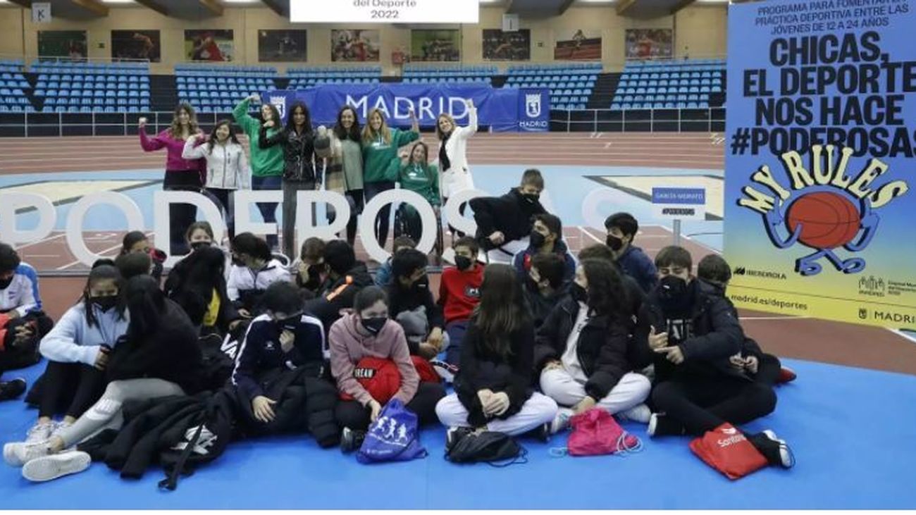 El programa 'Poderosas' regresa a Madrid para combatir el abandono del deporte entre las niñas