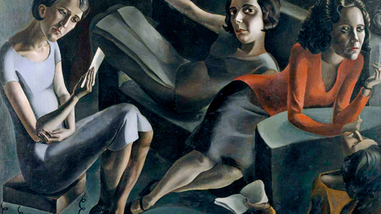 Ángeles Santos, Tertulia, 1929. Museo Nacional Centro de Arte Reina Sofía