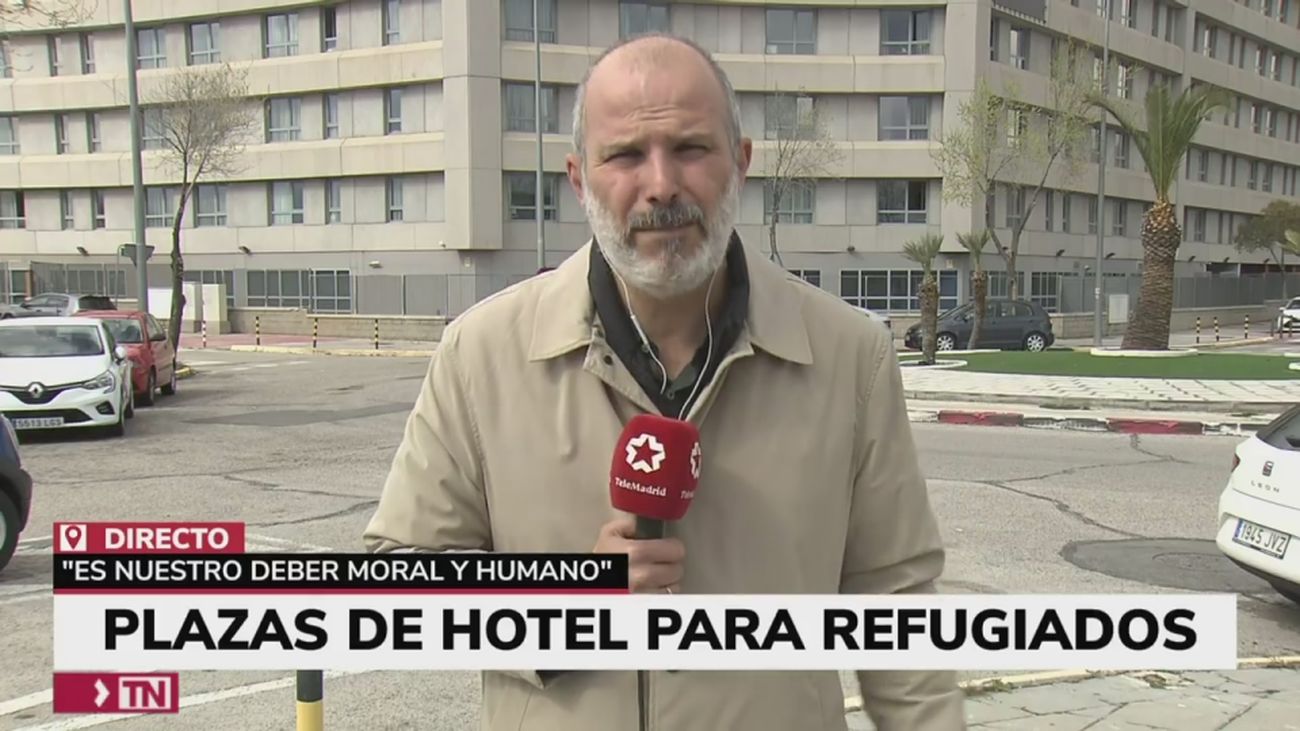 Miles de plazas hoteleras para acoger, de manera transitoria, a refugiados ucranianos