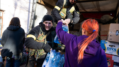 Voluntarios anónimos de Paracuellos se unen para traer a familias de Ucrania