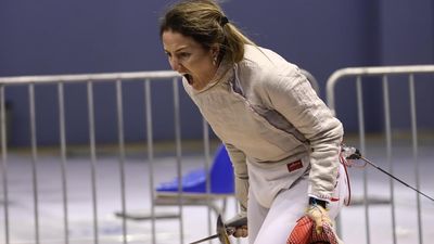 La madrileña Lucía Martín-Portugués, plata en sable en Atenas