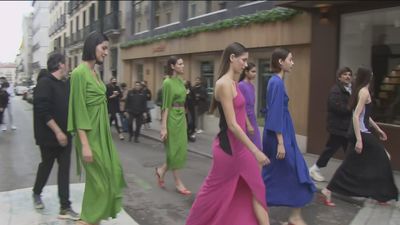 Madrid es moda...  la pasarela es la calle