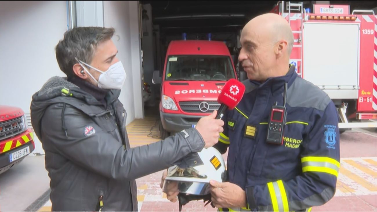Los bomberos de Madrid celebran su día en una jornada de puertas abiertas