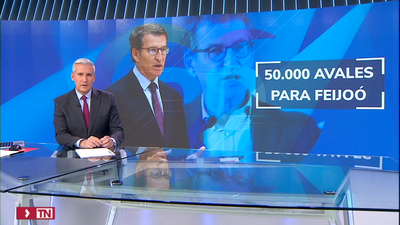 Feijóo logra 50.000 avales a su candidatura para presidir el PP