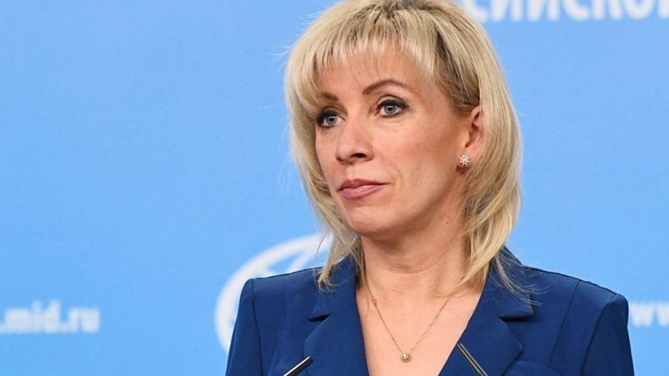 Portavoz Ministerio de Exteriores ruso, María Zajárova