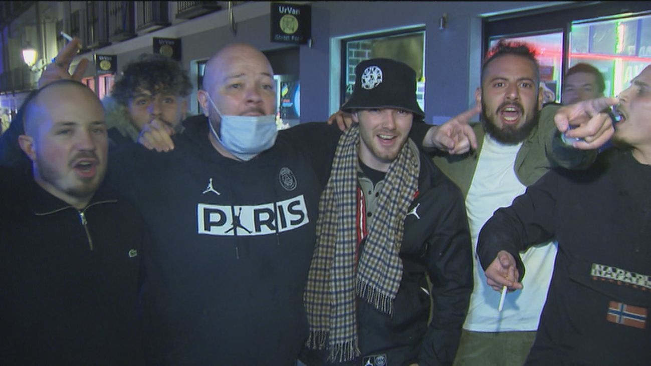 Madrid, preocupada por los ultras del París Saint Germain