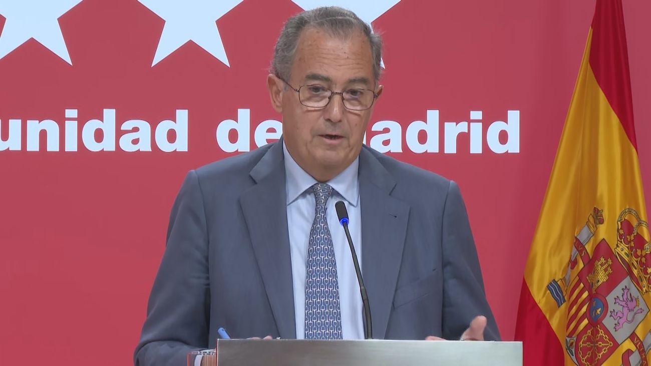 El portavoz del gobierno regional, Enrique Ossorio