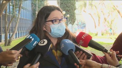 El parlamento valenciano debate la destitución de la vicepresidenta Mónica Oltra