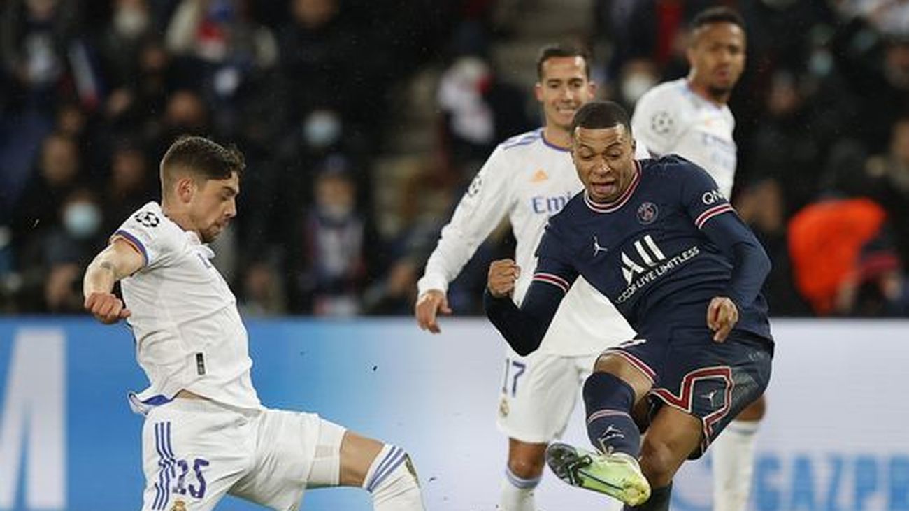 Mbappé ante el Real Madrid