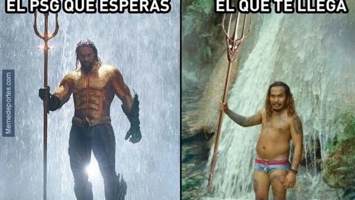 Meme del PSG / Twitter