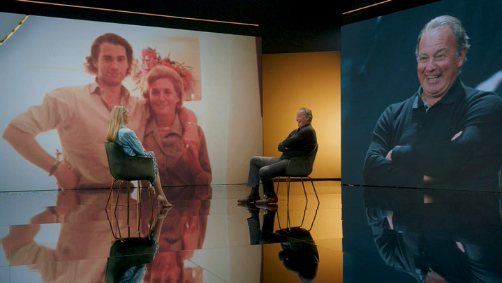 Bertín Osborne con su madre, María Teresa Osborne / DIEZ MOMENTOS