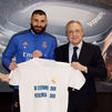 Florentino homenajea a Benzema tras superar a Di Stéfano