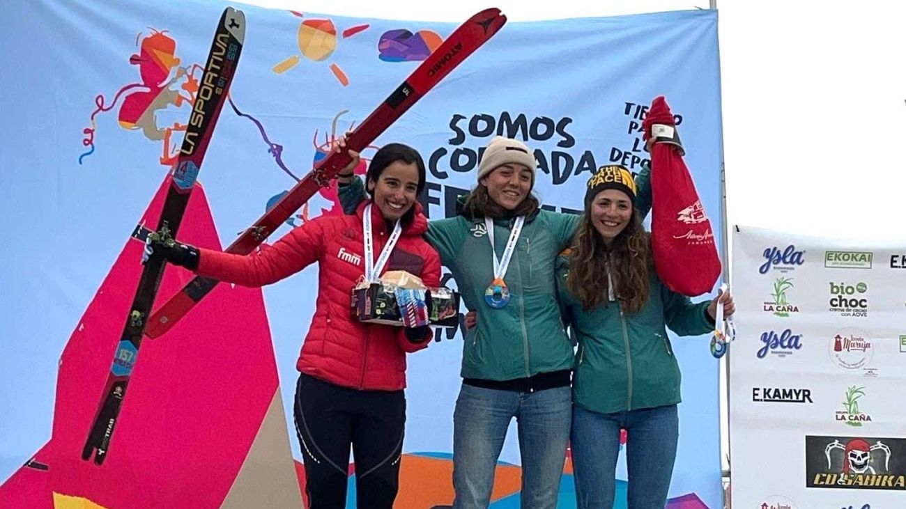 Equipo femenino de Madrid de skimo