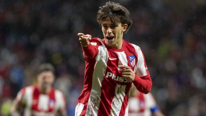 Joao Félix celebra el gol / LALIGA