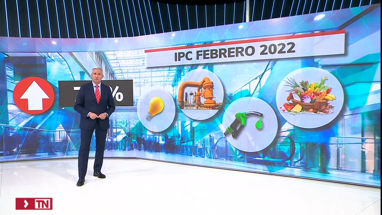 Los precios se disparan en febrero al 7,6%, su tasa más alta en 35 años