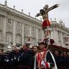 El traslado del Cristo de los Alabardero  protagoniza el Martes Santo madrileño