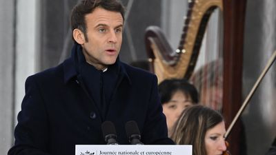 Macron: "El atentado del 11M en Madrid marco un antes y un después en Europa"