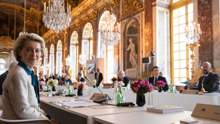 Ursula von der Leyen en Versalles / EFE