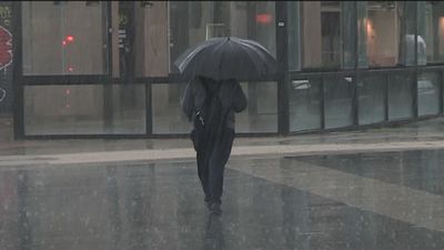 Frío y lluvia de barro la próxima semana en Madrid