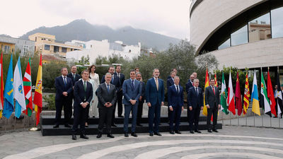 Aragonès evita la foto con del Rey con todos los presidentes autonómicos