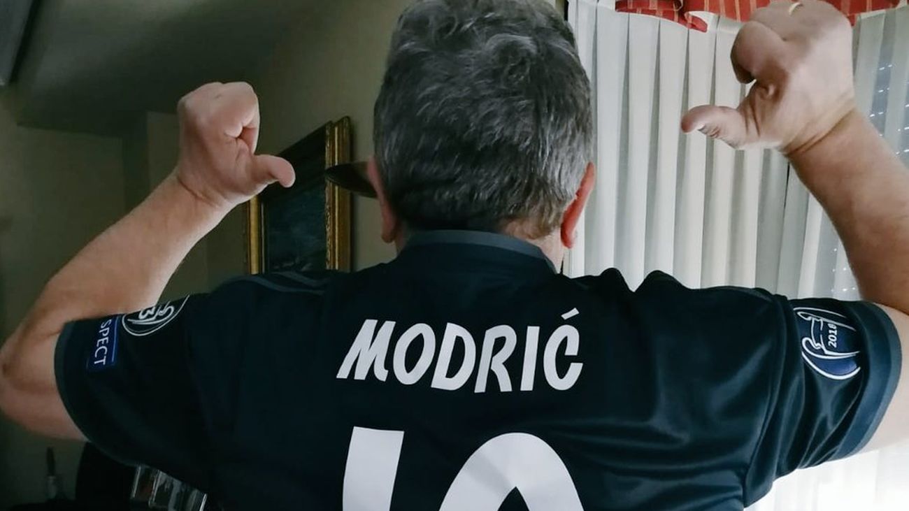 El mensaje de Modric a un fan del Real Madrid que sufrió un infarto