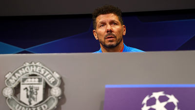 Simeone espera "un partido dinámico" en Old Trafford